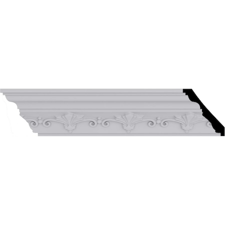 Ekena Millwork 3 1/4"H x 2 7/8"P x 4 1/4"F x 94 1/2"L Roberts Crown Moulding MLD03X02X04RO